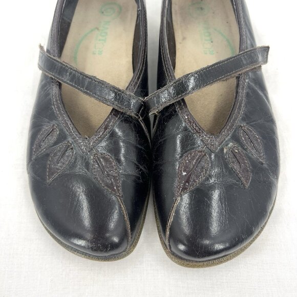 Naot Nau Mai Mary Jane Loafers Dark Brown Leather Size 39 US 8 8.5 - Picture 8 of 11